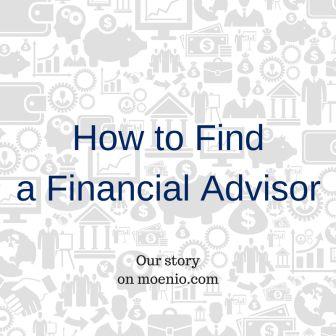 how to find a financial advisor